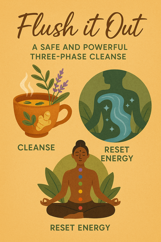 🧹 Flush It Out: A Safe & Powerful 3-Phase Colon Cleanse to Clear Waste and Reset Your Energy