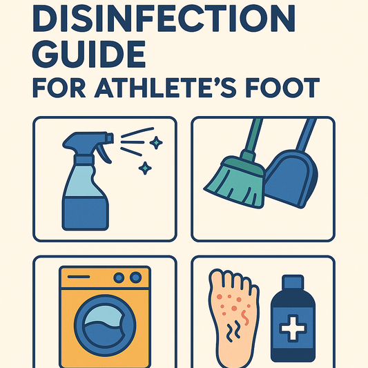 🦶🏽 Full Home Disinfection Guide for Athlete’s Foot