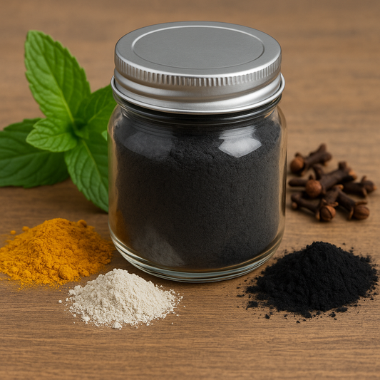 Qweenz’ Activated Charcoal Brushing Powder