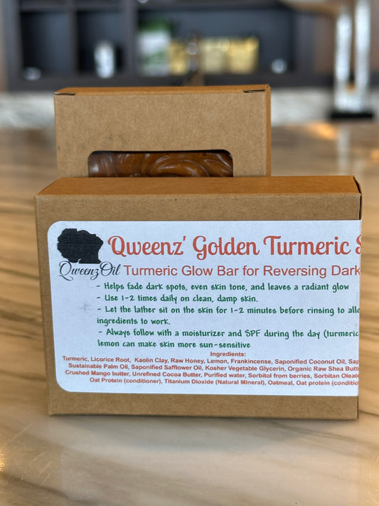 Qweenz’ Golden Turmeric Soap Bar