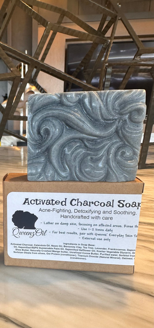 Qweenz’ Activated Charcoal Soap